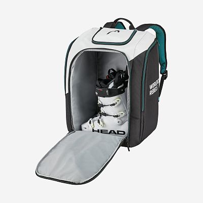 Превью  Рюкзак горнолыжный для вещей HEAD Rebels Racing Backpack S 60 L Black/White/Speed Blue (383043)